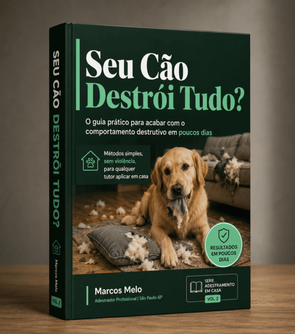 Capa do e-book Seu Cão Destrói Tudo?